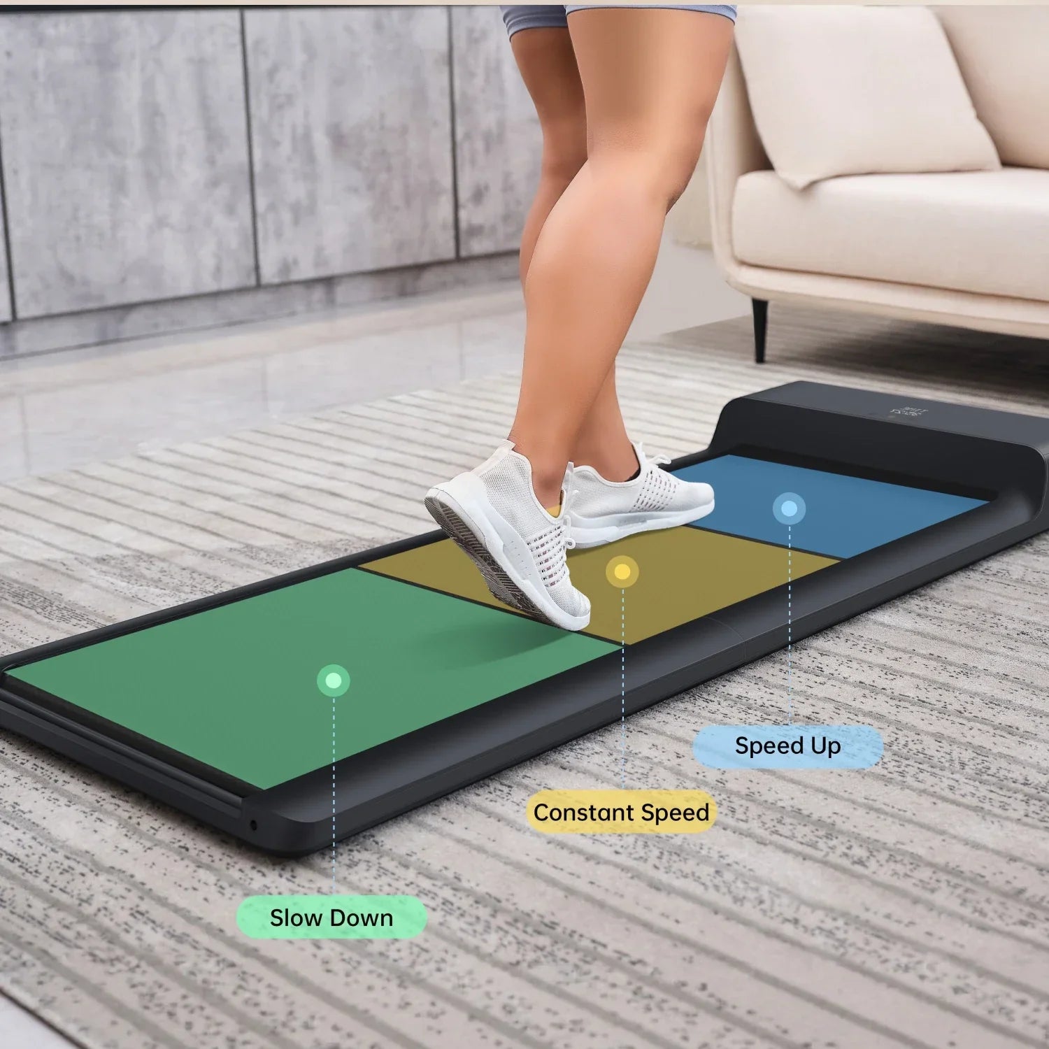 Складная беговая дорожка WalkingPad A1 Pro для размещения под столом